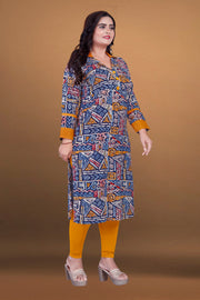 Mother designed beautiful printed dual