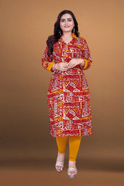 Mother designed beautiful printed dual