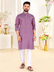 TWO TONE COTTON FABRIC WITH JARI LINING