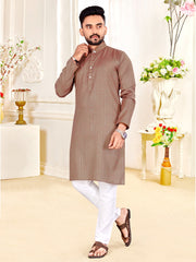 TWO TONE COTTON FABRIC WITH JARI LINING