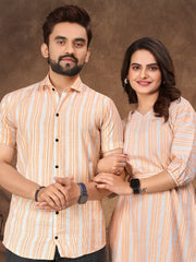 ❤️ *Presenting Couple Mens Shirt & Female Tunic Combo for Festival Season*❤️